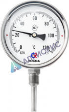 Поверка термометров коррозионностойких (радиальное присоединение) Тип БТ, серия 220