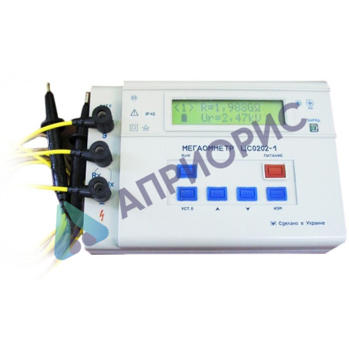 Поверка мегаомметра ЦС0202-1, ЦС0202-2