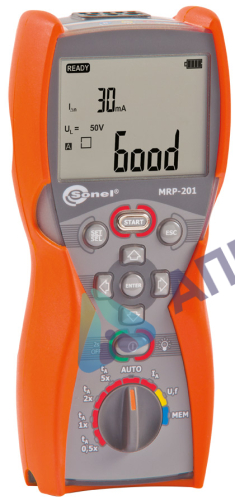 MRP-201 Измеритель напряжения прикосновения и параметров устройств защитного отключения
