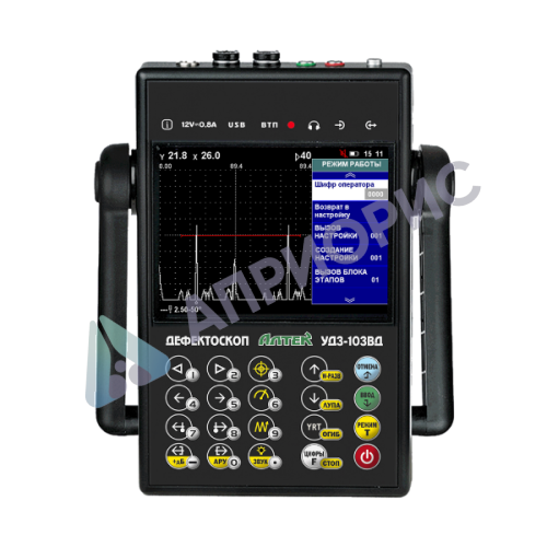 Поверка дефектоскопа ультразвукового УД3-103ВД Пеленг
