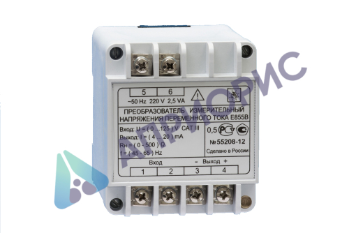 Поверка преобразователей измерения напряжения переменного тока Е855/1М