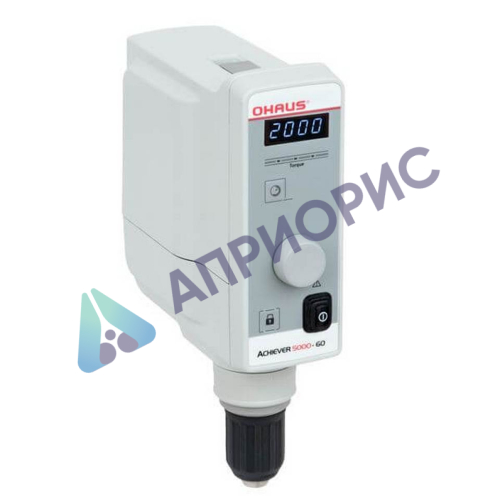 Мешалка верхнеприводная OHAUS Achiever 5000 e-A51ST060 (до 2000 об/мин., до 40 л., 50000 мПа•с)