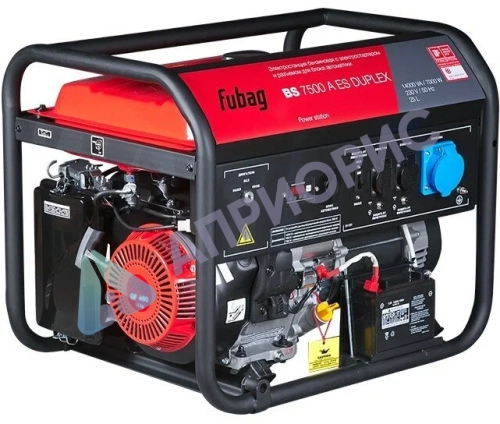 Бензиновый генератор FUBAG BS 7500 A ES DUPLEX