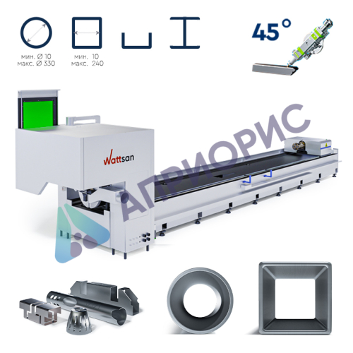 Лазерные труборезы Wattsan RD 6033