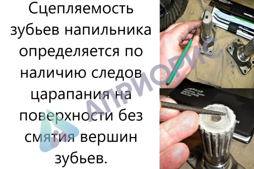 Tsubosan твердомеры царапающие - тарированные напильники (комплект из 6 шт)