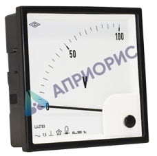 Поверка амперметра вольтметра Ц42302, Ц42300, Ц42702, Ц42703, Ц42704