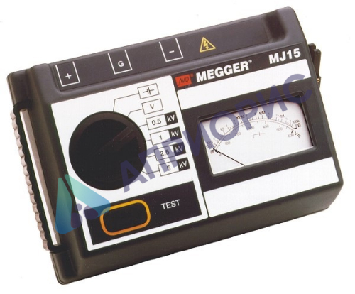 Поверка тестера сопротивления изоляции Megger MJ15