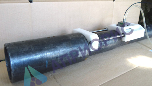 Преобразователи для УЗК кольцевого шва бурильной трубы и околошовной зоны