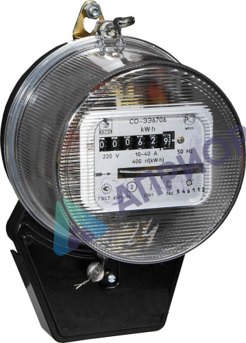 Поверка счетчиков электрической энергии однофазных индукционных СО-ЭЭ6706-1, СО-ЭЭ6706-2, СО-ЭЭ6706-3
