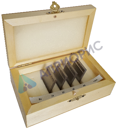 в7-1833 образцы шероховатости поверхности (сравнения); гост 9378-93; параметр rz номиналы: