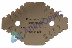 Константа Г толщиномеры-гребенки неотвердевшего слоя краски