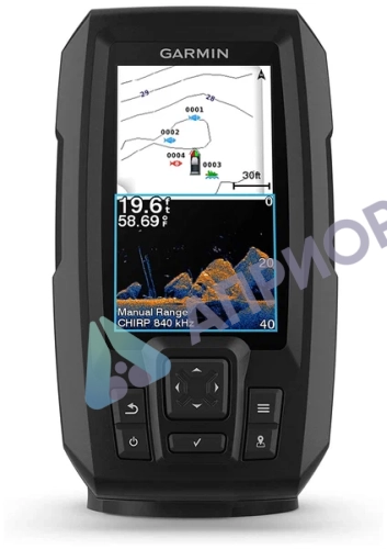 Эхолот Garmin Striker Vivid 4cv с трансдьюсером GT20-TM