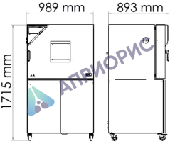 Аттестация камеры тепла-холода MKF 115