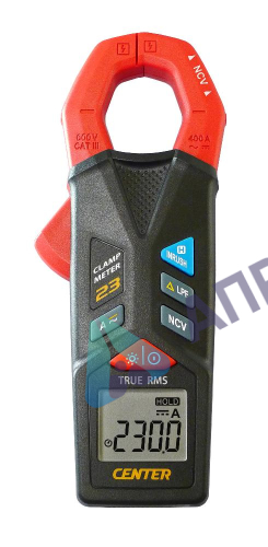 Поверка токовых клещей CENTER 23
