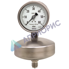 Поверка манометров с мембранной коробкой, для низких диапазонов давления модель 632.51