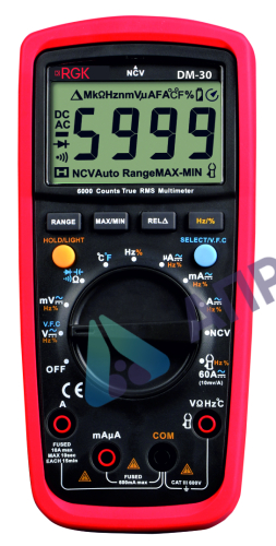 Мультиметр RGK DM-30 с поверкой