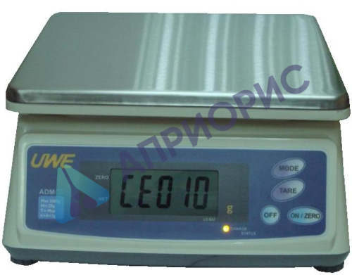 Поверка настольных весов ADV-3000B, ADV-6000B, ADV-15KB, ADV-30KB