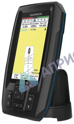 Эхолот Garmin Striker Plus 4 с транцевым трансдьюсером
