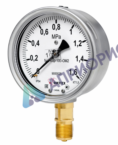 Поверка манометров судовых МТПСф-100-ОМ2