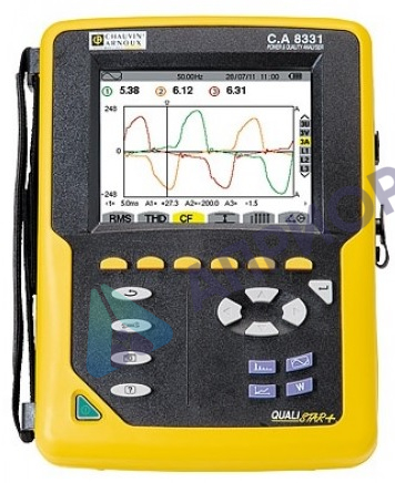 Поверка анализатора качества электроэнергии Chauvin Arnoux C.A 8331