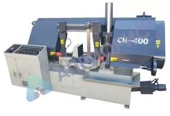 Горизонтальный автоматический ленточнопильный станок по металлу WT СH-400