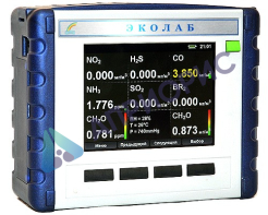 ЭКОЛАБ газоанализатор многокомпонентный портативный