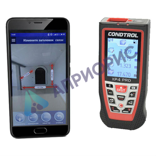 Поверка дальномера лазерного CONDTROL XP4 Pro