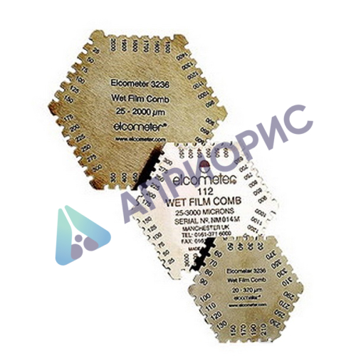 Калибровка гексагональной гребенки Elcometer 112