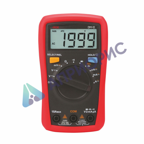Поверка мультиметра RGK DM-12