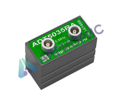 ADT5035RA (аналог ПН2Ц-35-2) наклонный р/с тандемный преобразователь 5 МГц