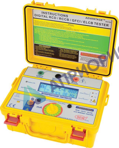 2820 EL - цифровой измеритель параметров УЗО