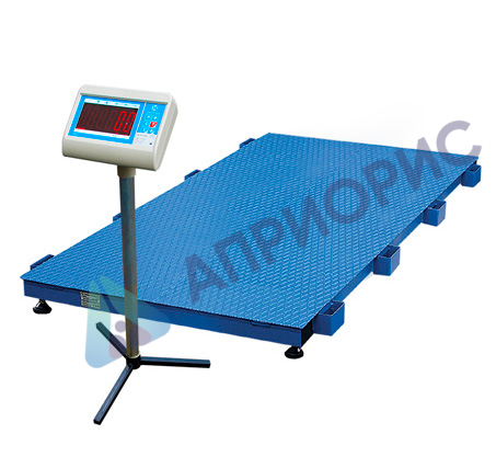 Поверка платформенных весов передвижных ВСП