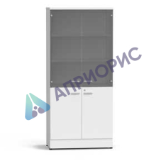 Шкаф для посуды 900х500х2000 мм белый