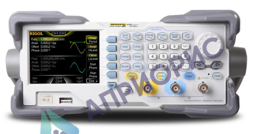 Поверка генератора сигнала произвольной формы DG1032Z, DG1042Z, DG1052Z, DG1062Z, DG1072Z и DG1082Z