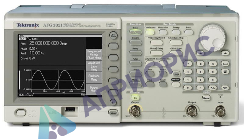 Поверка генератора сигнала сложной формы AFG3021B, AFG3022B, AFG3011