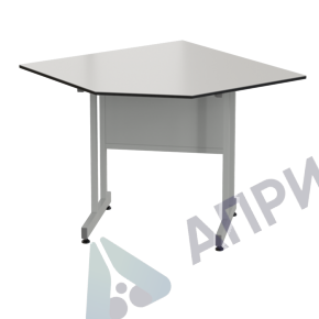 Стол угловой 1100х1100х900 мм, раб. поверхность - LABGRADE