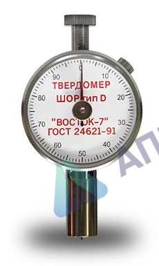 ТВР-D твердомер (дюрометр) Шора тип D с аналоговым индикатором
