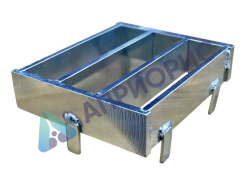 Насадка к форме 40х40х160 мм трехсекционная