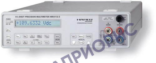 Поверка вольтметра универсального HM8112-3, HM8112-3S