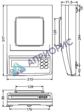 Поверка весов лабораторных GF-600