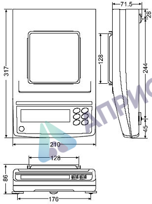 Поверка весов лабораторных GF-600