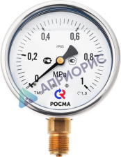 Поверка манометров виброустойчивых Тип ТМ (ТВ, ТМВ), серия 20