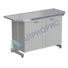 Стол торцевой 1500х600х900, МОНОЛИТНЫЙ КЕРАМОГРАНИТ