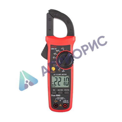 Поверка токовых клещей RGK CM-10