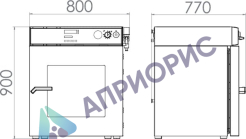 Аттестация сушильного шкафа Binder VDL 115