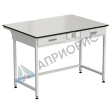 Стол лабораторный с 2-мя ящиками и электрикой 1200х850х850 мм, раб. поверхность - LABGRADE