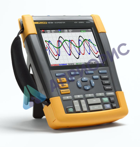 Поверка осциллографа Fluke 190-504