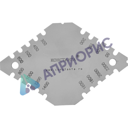 Калибровка толщиномера-гребёнки Константа Г2