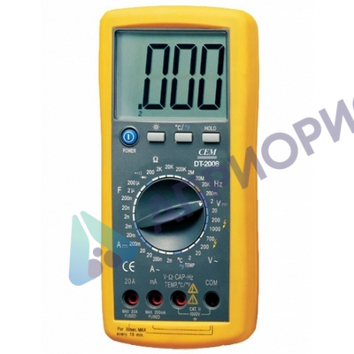 Профессиональный мультиметр CEM DT-2008