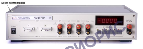 Поверка шунта токового АКИП-7501